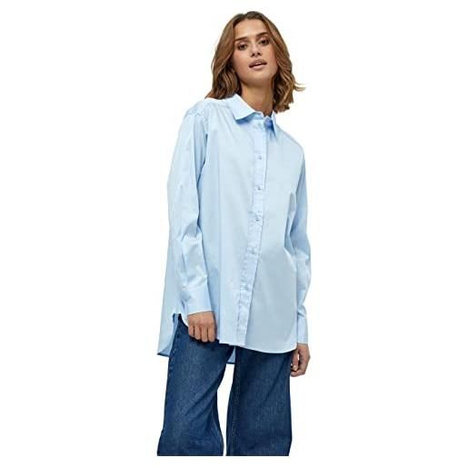 Minus evana shirt donna, blu (5011 light blue), 36