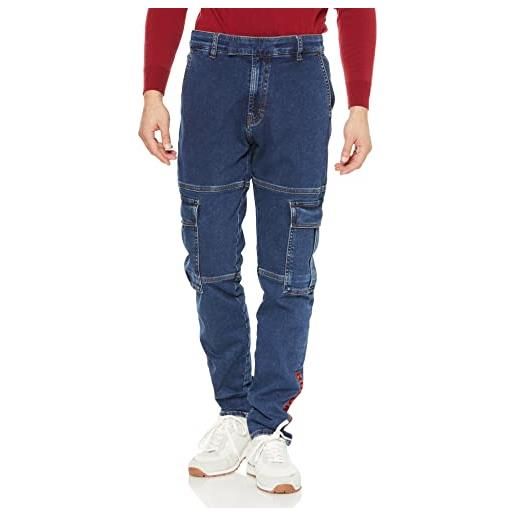 HUGO 634/2 jeans_trousers, medium blue424, 33w x 32l uomo