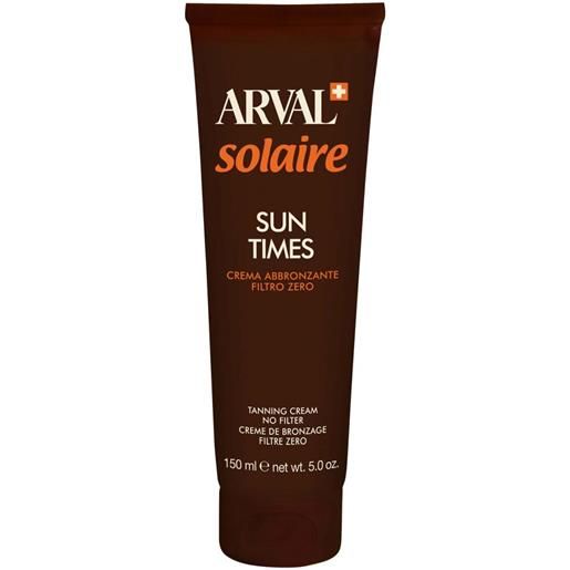 ARVAL sun times - crema abbronzante viso e corpo 150ml