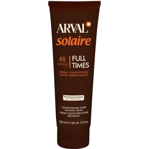 ARVAL full times spf6 - crema abbronzante super intensiva viso e corpo 150ml