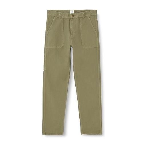 Lee fatigue pant pantaloni, olive grove, 44 it (30w/34l) uomo