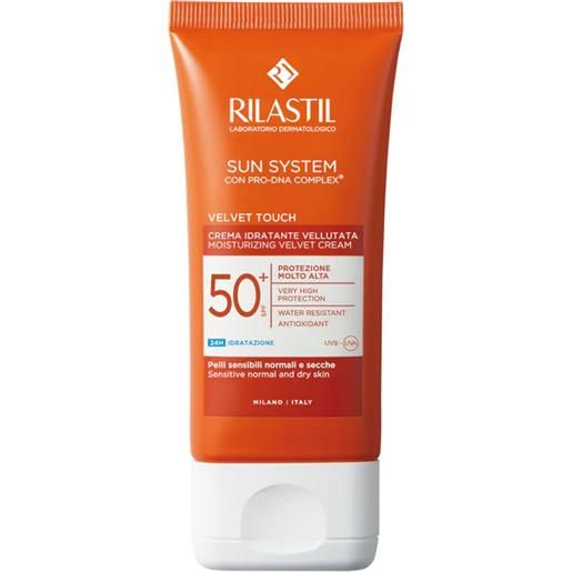 IST.GANASSINI SpA rilastil sun ppt crema vellutata spf50+ viso 50ml - protezione solare per pelli sensibili