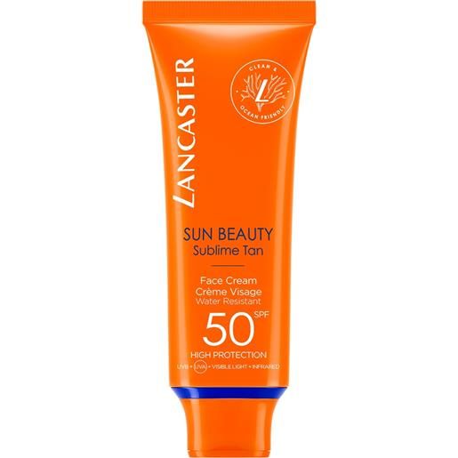 LANCASTER sun beauty - sublime tan face spf50 50 ml