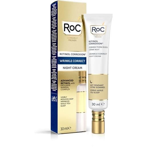 ROC OPCO LLC retinol correxion® wrinkle correct crema intensiva notte roc 30ml