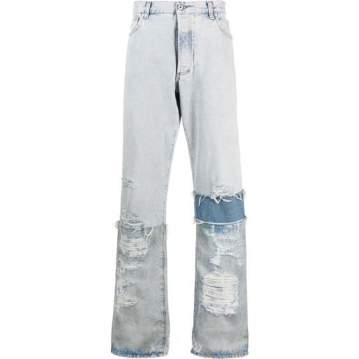 Heron Preston jeans con inserti - blu