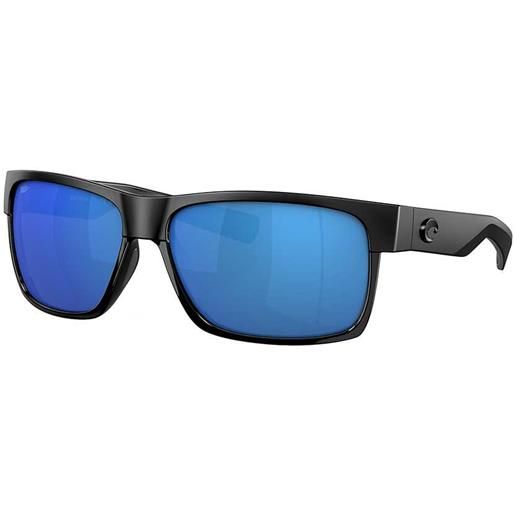 Costa half moon mirrored polarized sunglasses trasparente blue mirror 580p/cat3 donna