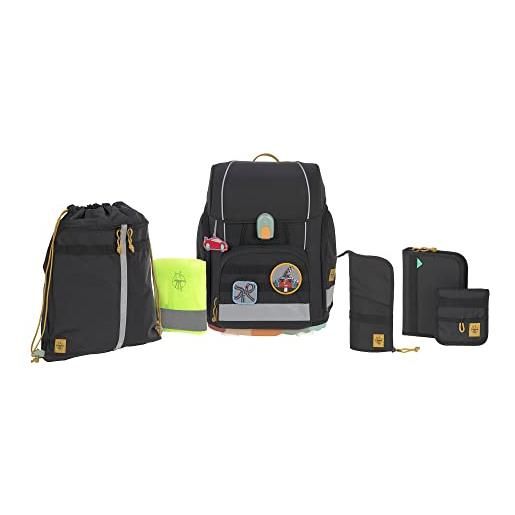 Lässig set di borse per la scuola da 7 pezzi per bambini/school set boxy unique black