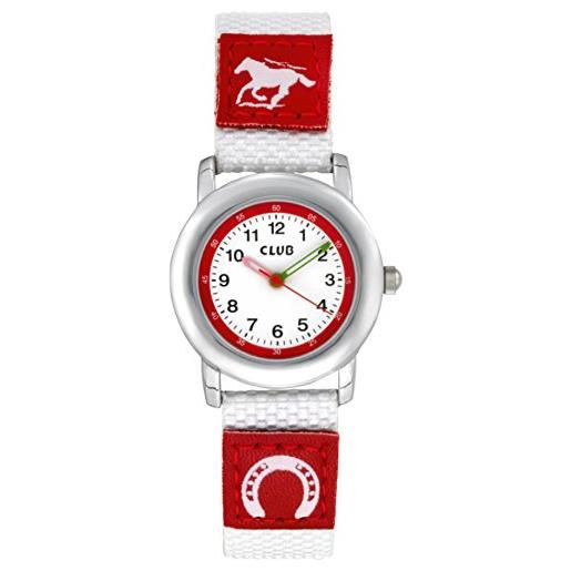 Club bambini orologio, orologio di apprendimento 417008 - arancio / colorato [clock] inex