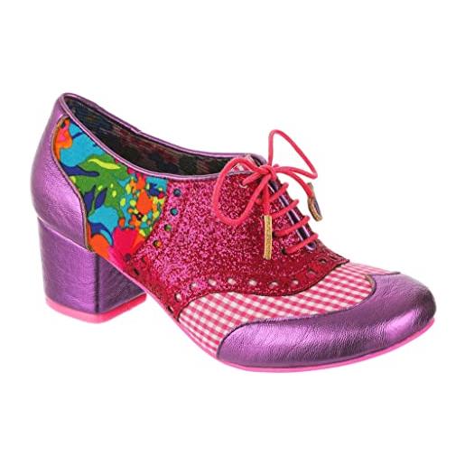 Irregular Choice arco clara, scarpe décolleté donna, rosa, multicolore, 38 eu