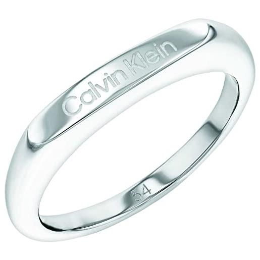 Calvin Klein anello da donna collezione faceted - 35000187d