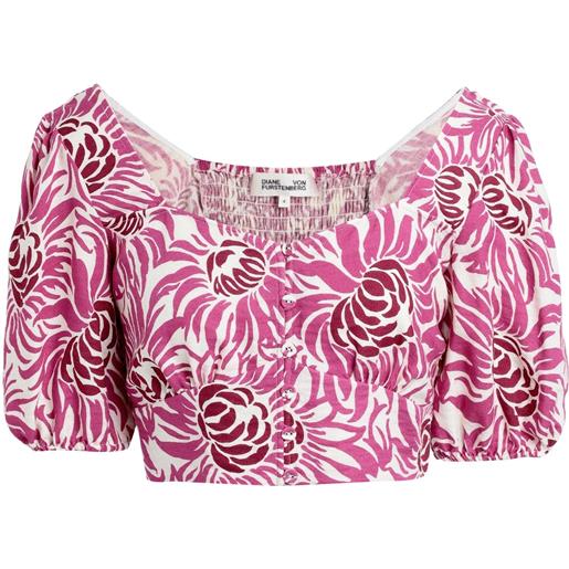 DIANE VON FURSTENBERG - crop top