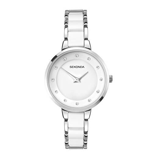 Sekonda watches orologio analogico quarzo donna con cinturino in plastica 2642.27