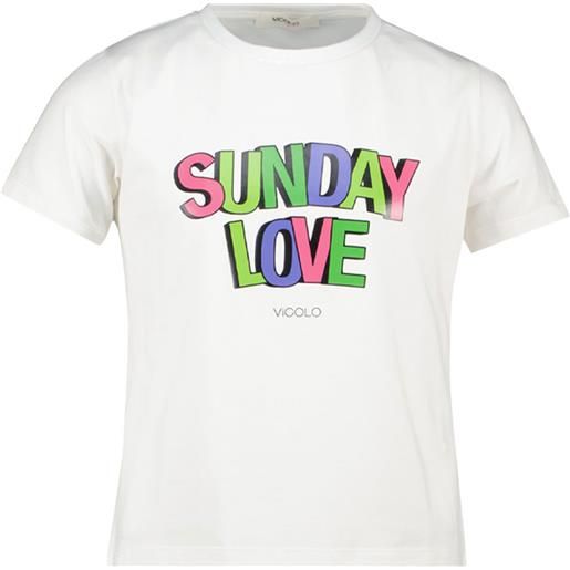 VICOLO t-shirt sunday love