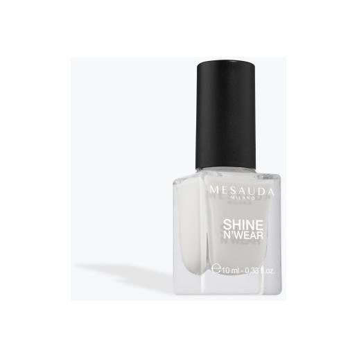 Mesauda shine n'wear smalto 232 extra white 10ml