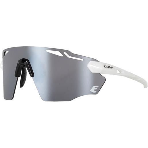 Eassun fartlek sunglasses bianco silver/cat3