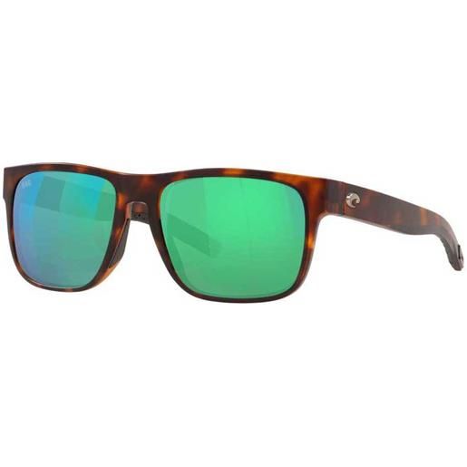 Costa spearo mirrored polarized sunglasses marrone, oro green mirror 580g/cat2 donna