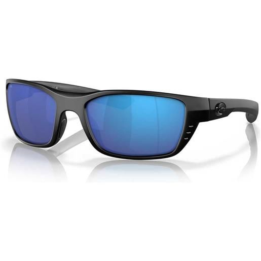 Costa whitetip mirrored polarized sunglasses trasparente, nero blue mirror 580g/cat3 donna