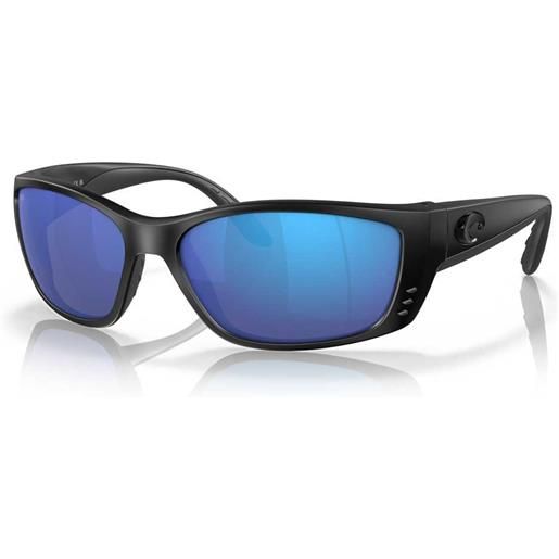 Costa fisch mirrored polarized sunglasses trasparente, nero blue mirror 580g/cat3 donna