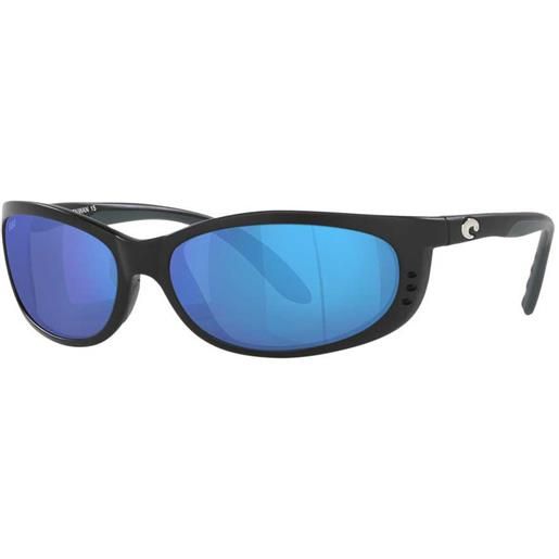 Costa fathom mirrored polarized sunglasses trasparente, nero blue mirror 580g/cat3 donna