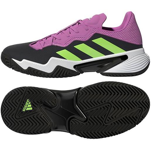 Adidas barricade shoes rosa eu 45 1/3 uomo