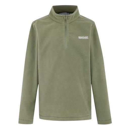 Regatta bambini hot shot ii mezza zip pile leggero antipilling caldo top giacca layer