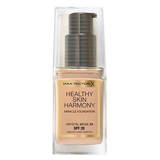 Max Factor healthy skin harmony miracle foundation spf20 di Max Factor 33 crystal beige 30ml