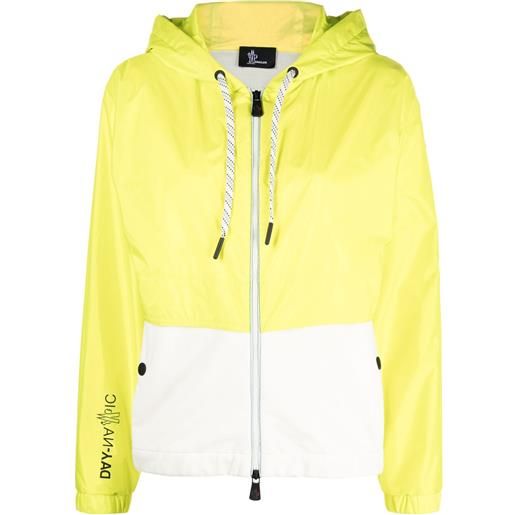 Moncler Grenoble giacca con design color-block day-namic - giallo