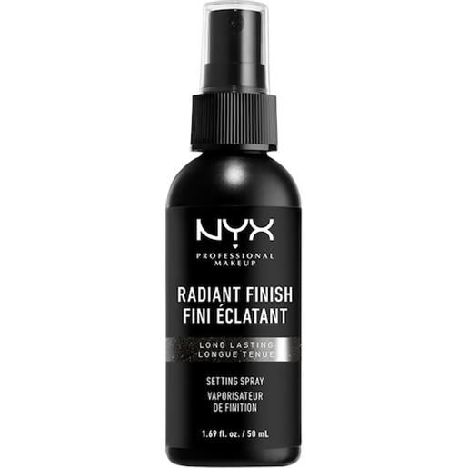NYX Professional Makeup facial make-up foundation radiant finish setting spray