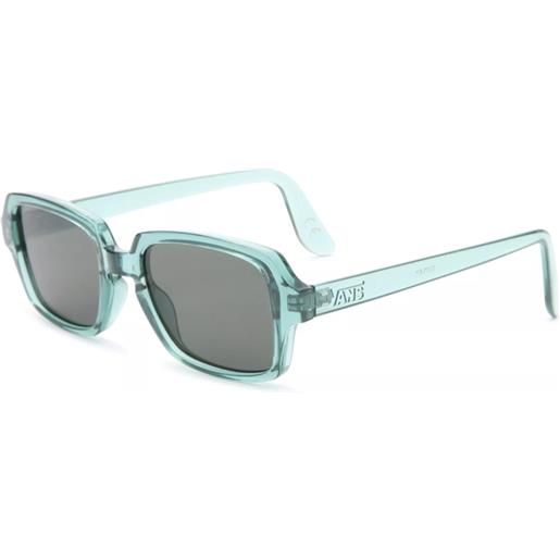 Vans cutley shades chinois green | occhiali da sole graduati o non graduati | unisex | plastica | rettangolari | verde, trasparente | adrialenti