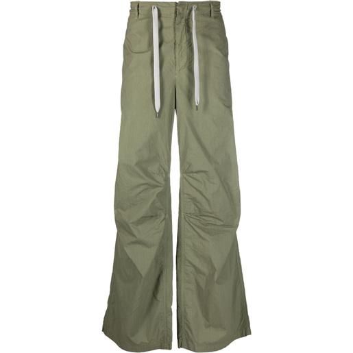 ASPESI pantaloni con coulisse - verde