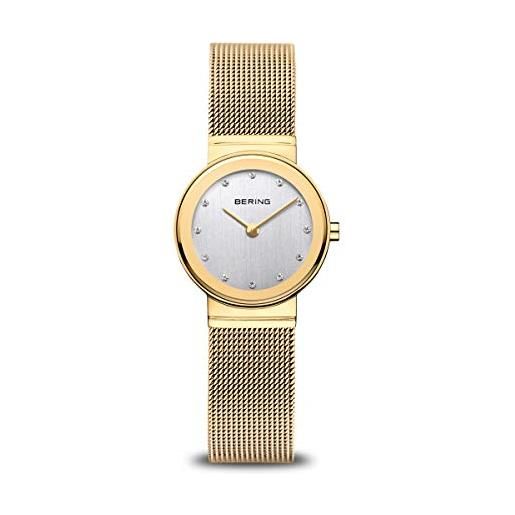 BERING donna analogico quarzo classic orologio con cinturino in acciaio inossidabile cinturino e vetro zaffiro 10126-334