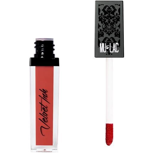 Mulac matte liquid lipstick-rossetto liquido opaco: velvet ink rossetto mat old school 04