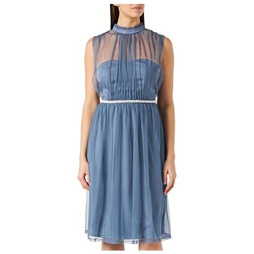 ESPRIT collection 022eo1e315 vestito, 420/grigio blu, l donna