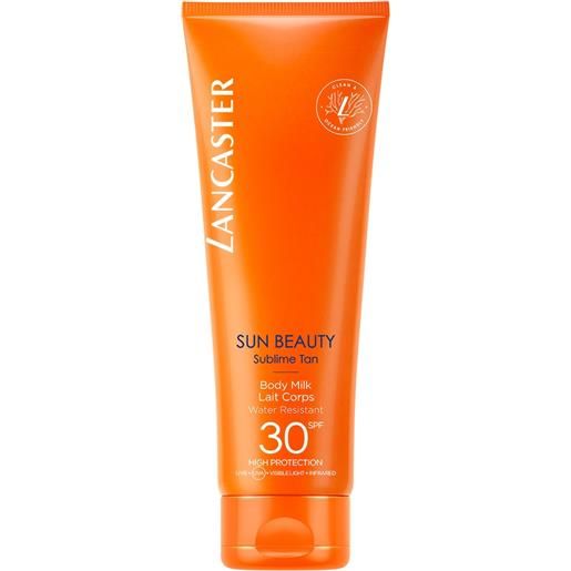 LANCASTER sun beauty - sublime tan body milk spf30 protezione solare corpo 250 ml