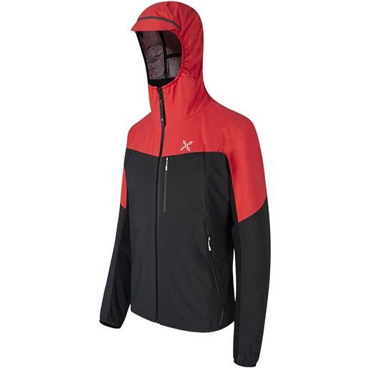 Montura air active jacket rosso, nero s uomo