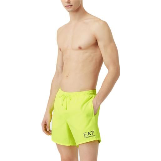 EA7 boxer beachwear giallo fluorescente