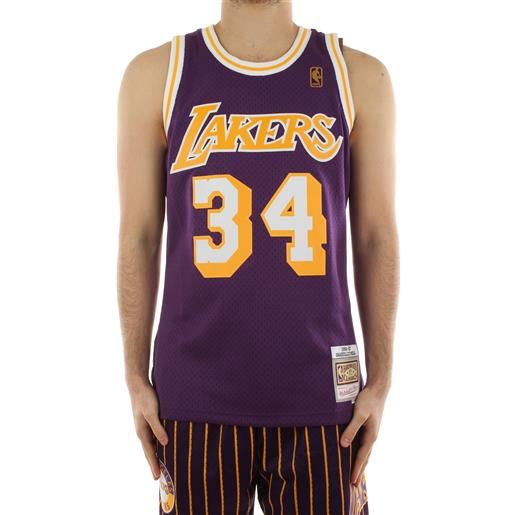MITCHELL & NESS swingman jersey los angeles lakers - shaquille o'neal purple