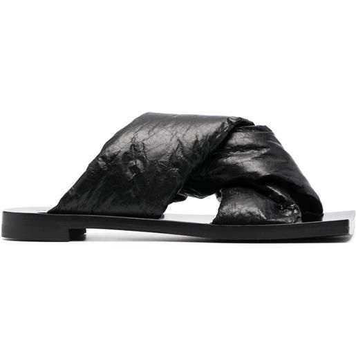 Christian Wijnants sandali con suola piatta - nero