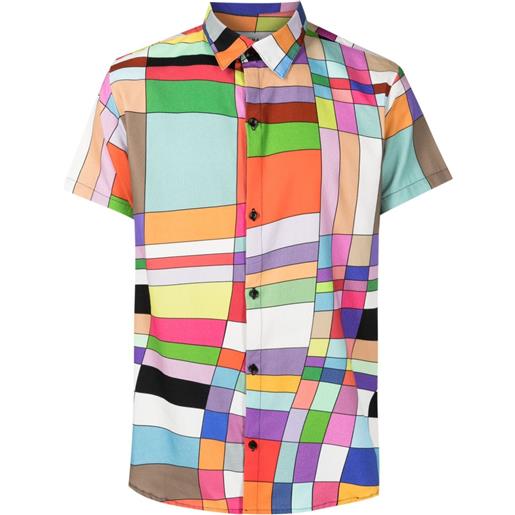 Amir Slama camicia con stampa grafica - multicolore