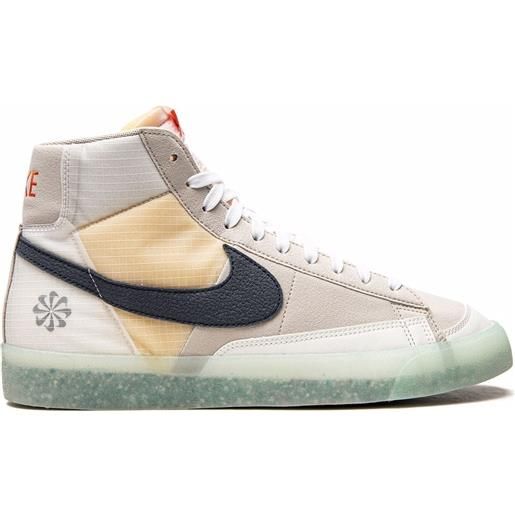 Nike sneakers blazer mid '77 glaciar ice - toni neutri