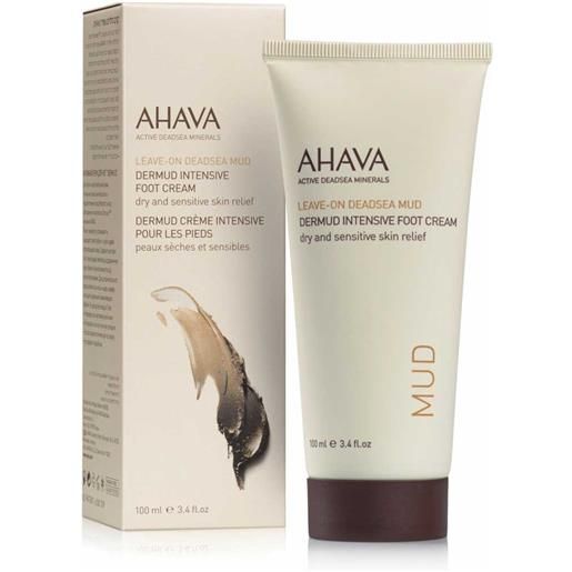 AHAVA Srl deadsea mud dermud intensive foot cream ahava 100ml