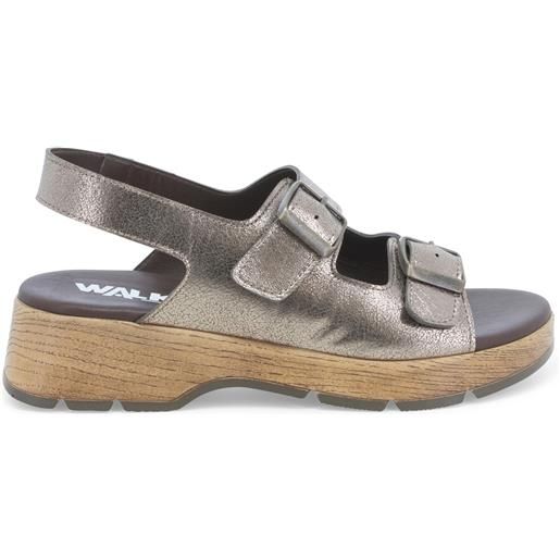 Melluso sandalo donna in pelle graffito alba r6021