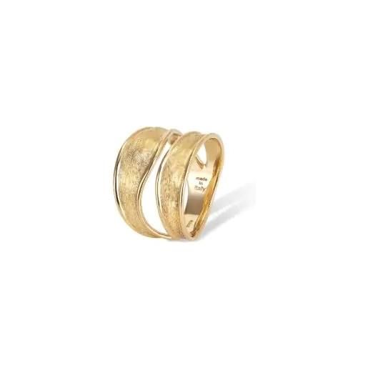 Marco Bicego anello a doppia fascia piccola Marco Bicego lunaria in oro giallo