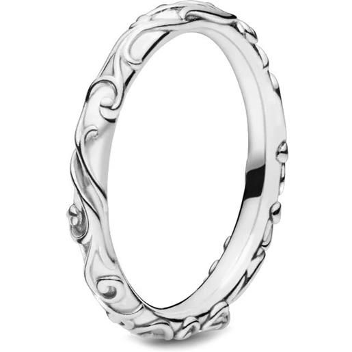Pandora anello Pandora bellezza regale in argento