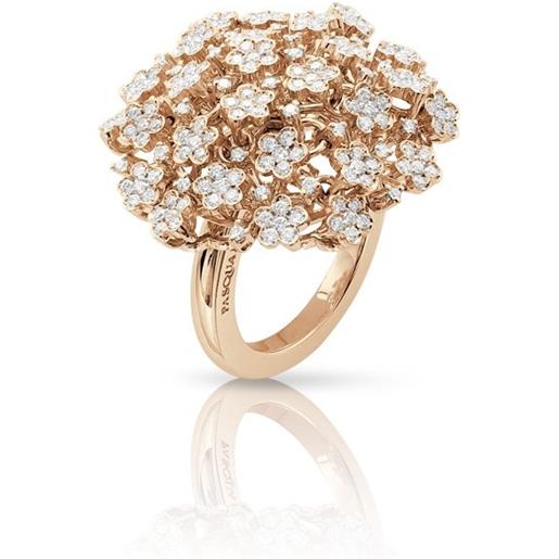 Pasquale Bruni anello Pasquale Bruni prato fiorito con bouquet di fiori in oro e diamanti