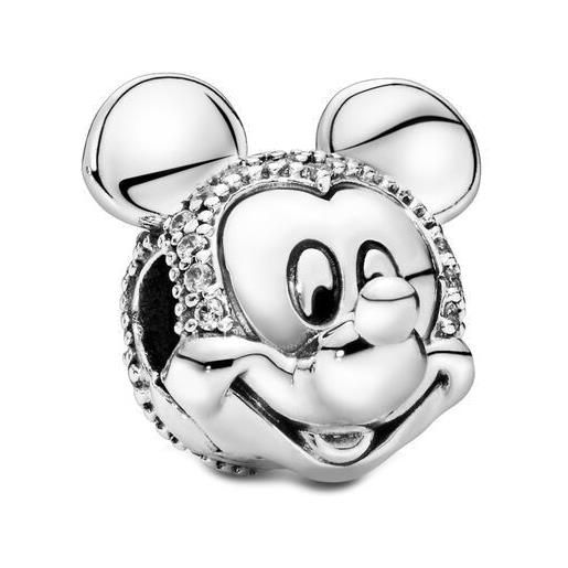 Pandora charm clip disney x Pandora mickey mouse con pavè