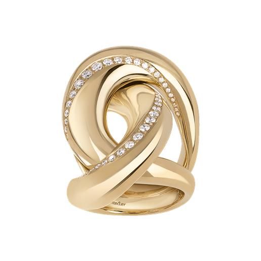 Chantecler Capri anello chantecler suamèm in oro giallo con diamanti