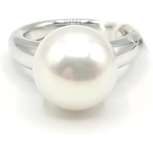 Mikimoto anello Mikimoto in oro bianco con perla