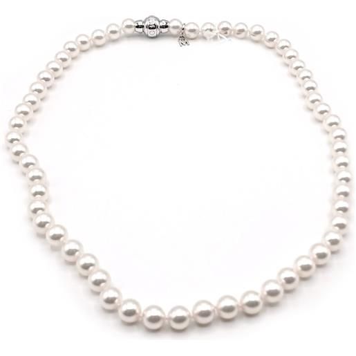 Mikimoto collana Mikimoto con perle e oro bianco