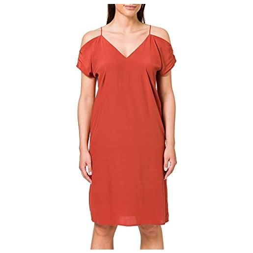 Esprit 061eo1e319, vestito donna, arancione (terracotta 319), l